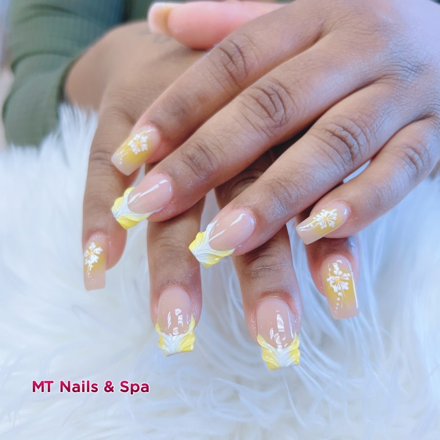 Winter Nails at MT Nails & Spa